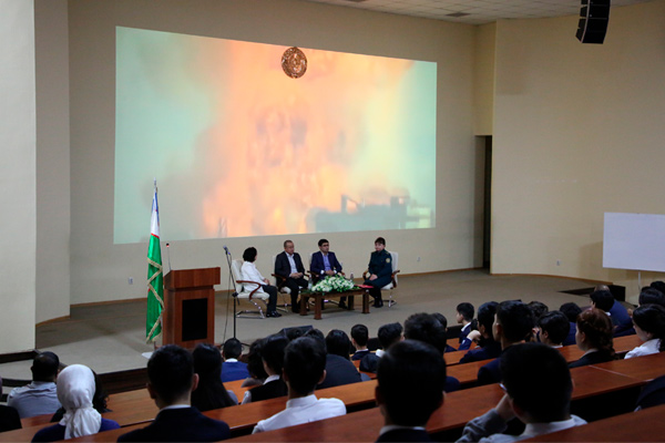«Просвещение против невежества»  Состоялась беседа с учащимися АЛ МВУТ представителей Комитета по делам религий Республики Узбекистан. 