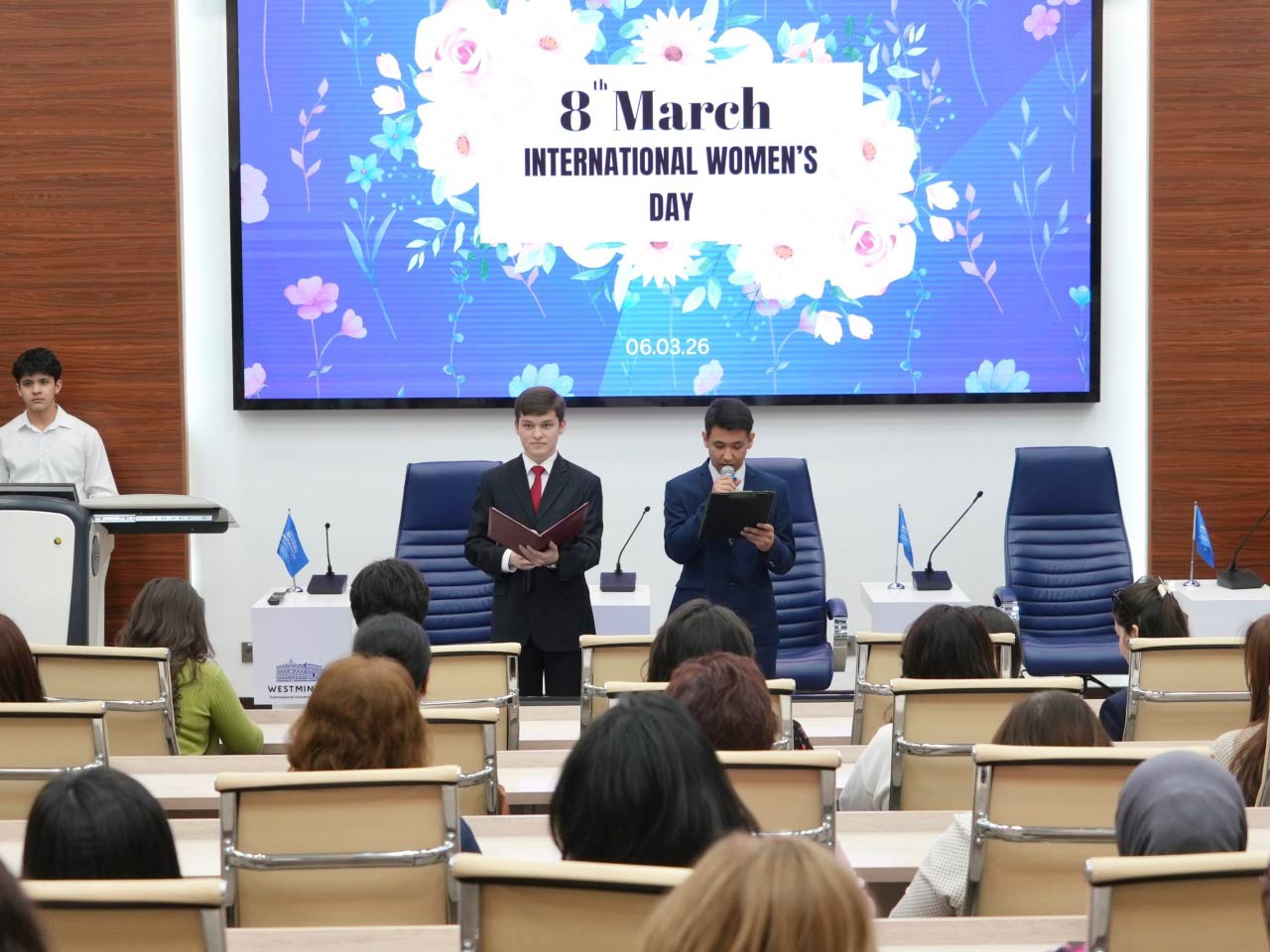 International Women's Day Celebration at the Academic Lyceum of Westminster International University 