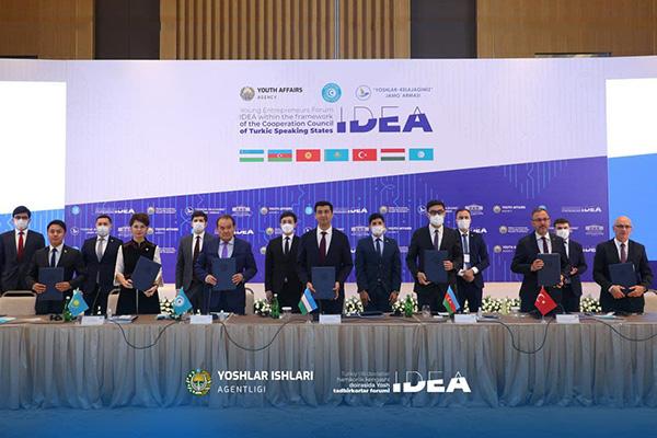 For the first time in Uzbekistan, the Forum of Young Entrepreneurs is held within the framework of the Cooperation Council of Turkic-speaking States