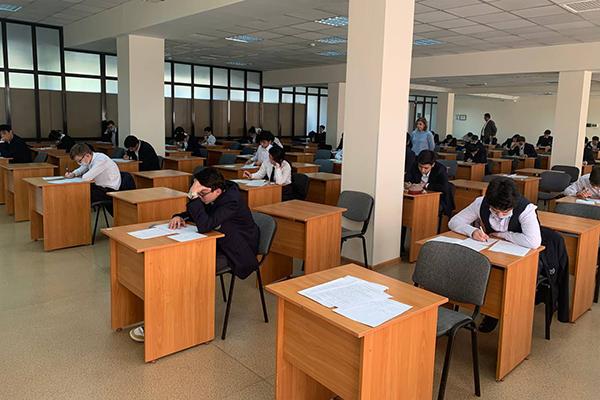 Olympiad in Mathematics was held among the first-year students